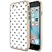 iPhone 6S Case, Maxboost [Vibrance Designer Series] Optimal Protective Case Cover for iPhone 6 / iPhone 6S (4.7 Inch) with Gold Frame - White Gold