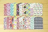 IMagicoo 42 Cute Kawaii Lovely Design Writing Stationery Paper Letter Set with Label Seal Sticker (160x235mm)