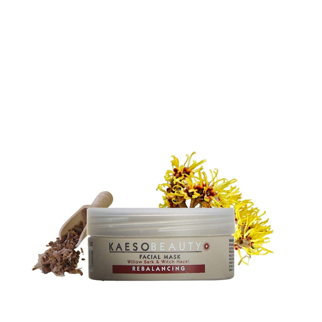 Kaeso Rebalancing Facial Mask with Witch Hazel 95ml – Oil Control Face Mask for Oily & Combination Skin – Deep Cleansing & Pore Refining – Professional Skincare