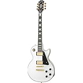 Epiphone Inspired by Gibson Les Paul Custom, Alpine White with Bag