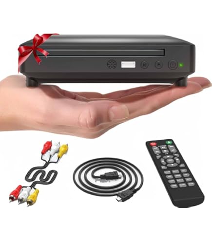Amazon.com: Miuscall-C Mini DVD Player - HDMI, RCA Cord, All