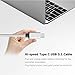 iRainy USB Type C (USB-C) to USB3.0 Data Sync Cable for USB Type-C Devices Including the new MacBook, ChromeBook Pixel, Nokia N1 Tablet, OnePlus 2 & Other Type-C Supported Devices