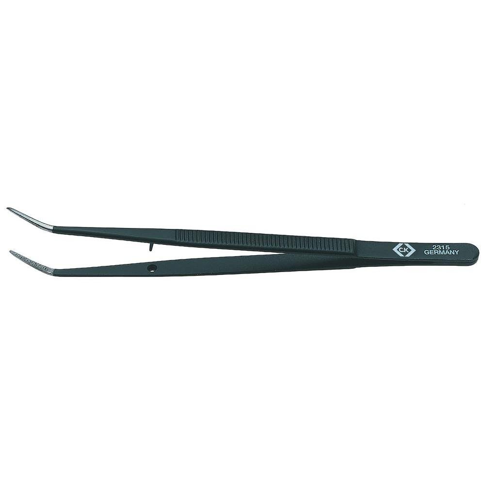C.K T2315 150mm Universal Bent Tip Tweezers
