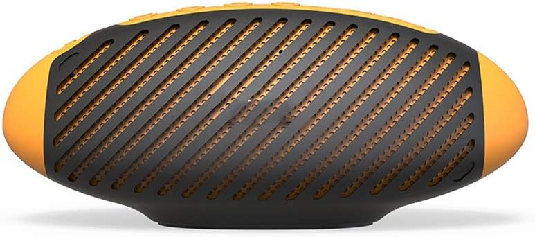 ZJHNZS Bluetooth Speaker Wireless Bluetooth speaker portable outdoor Loudspeaker waterproof Mini Column 3D Stereo Music upport FM,Yellow