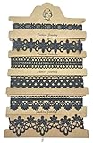 Zivyes Black Lace Floral Choker Punk Gothic Tattoo Necklace for 90s Women Girls (Style-B-6pcs)