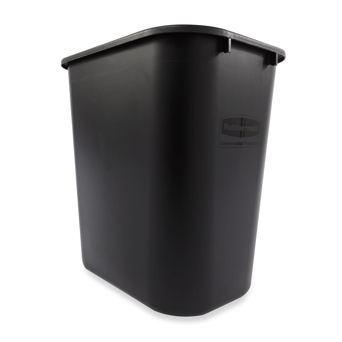 Rubbermaid Commercial Products Plastic Rubbish Bin 13 L Grey, for Bathroom Office or Bedroom, Fits Under Desk - Image 3