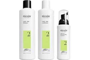 System 2 Shampoo+Conditioner+treatment Set by +Nioxin (Natural/Untreated Hair)