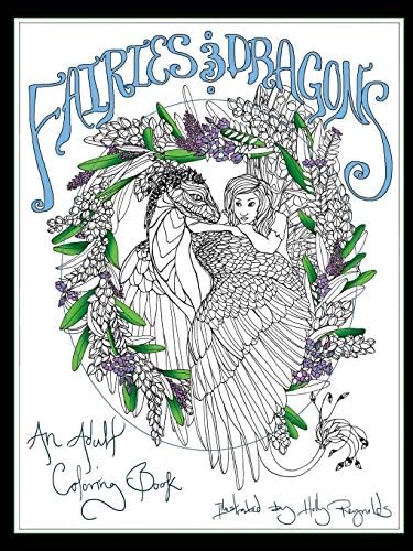 Fairies and Dragons: an Adult Coloring Book