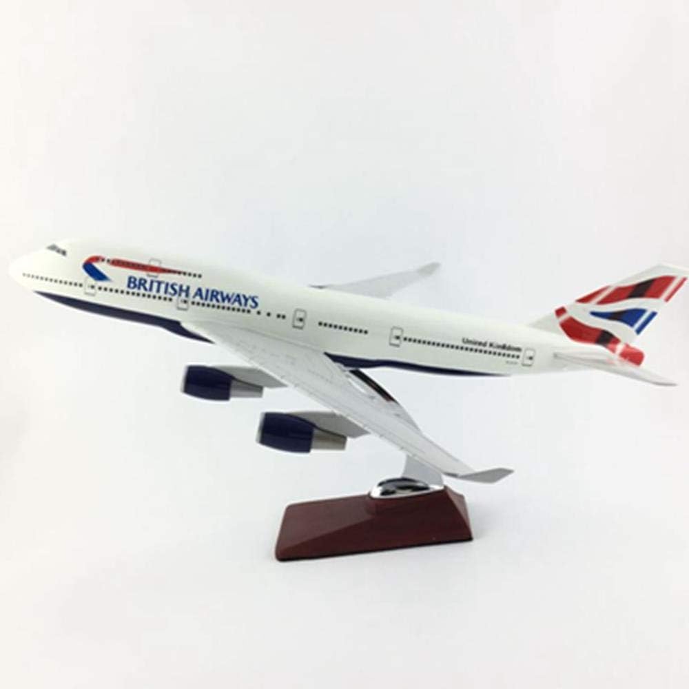 45-47CM 747 BRITISH AIRWAYS MODEL PLANE AIRCRAFT MODEL TOY AIRPLANE BIRTHDAY GIFT