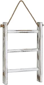 Toallero De Pie Madera 3-Tier Toalla De La Escala De ...