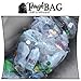 ToughBag 30-33 Gallon Clear Trash Bags (100 Count) Recycling Bag, Garbage Can Liners – Clear Trash Bags 30+ Gallon - Made In USA