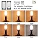 Dimmable E17 Intermediate Base LED Bulb,12W(100 Watt Light Bulbs Equivalent),4 Pack,1000 Lumens,Natural White 4000K,Metal Shell,360 Degree Angle for Chandelier and IKEA Lamp,Chener
