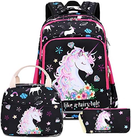 BTOOP Girls Backpack Kids Boys Elementary Bookbag Girly  display picture 1