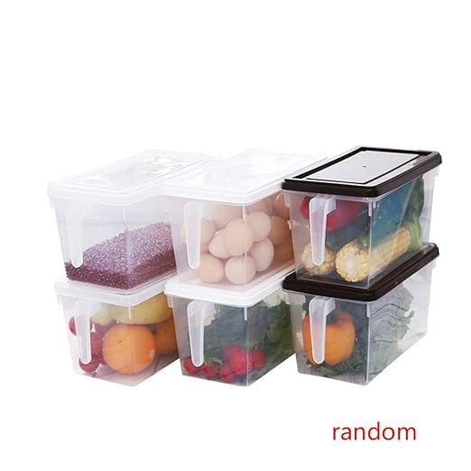 Lidahaotin Cocina PP Transparente Caja de almacenaje Granos judías ...