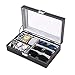 Cloudwalk Watch and Sunglasses Case Holder for 6 Watches and 3 Pairs of Glasses Storage Organizer for Men Upgraded