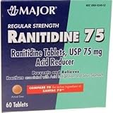 Ranitidine 75mg Acid Reducer Tablets *Compare to Zantac and save*