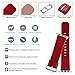 Fullmosa Leather Bands Compatible with Apple Watch Band 41mm 40mm 38mm 42mm 44mm 45mm 46mm 49mm Women Men for iWatch Series 11/10/9/8/7/6/5/4/3/2/1,Ultra3/2/1,SE3/2/1, 42mm 41mm 40mm 38mm, Red/Silver