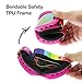 PP PICADOR Ski Goggles Snow Goggle for Kid Boy Girl with OTG Anti-Fog Len(Pink)
