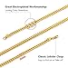JINGRAYS 3mm Stainless Steel Curb Chain Necklace for Men Biker Punk Style Male Chain Link, 24 inches -Gold