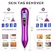 Skin Tag Remover Mole Removal Pen Professional 8 Strength Levels with LCD Display Adjustable Needles Portable at Home for Removing Skin Freckle, Nevus, Warts, Age Spot, Tag, Tattoo Pigmentation