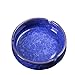 YOURNELO Creative Ceramic Cracks Pattern Cigarette Ashtray (Blue)