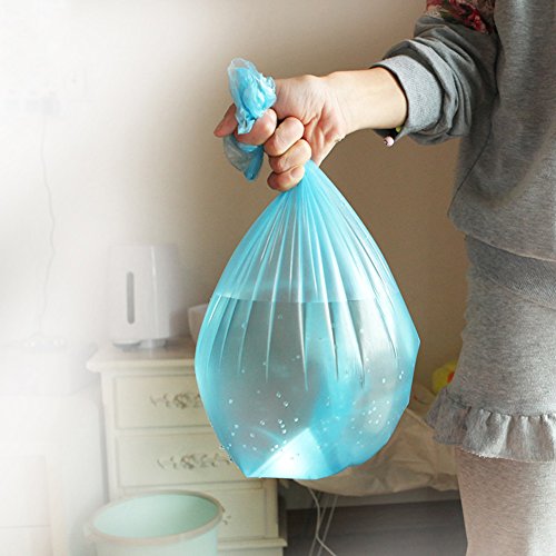 Small Garbage Bag Rommeka Durable Disposable Trash Wastebasket Bags Can Liners for Office,Home