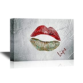 Sexy Lips with Red and Green Colors