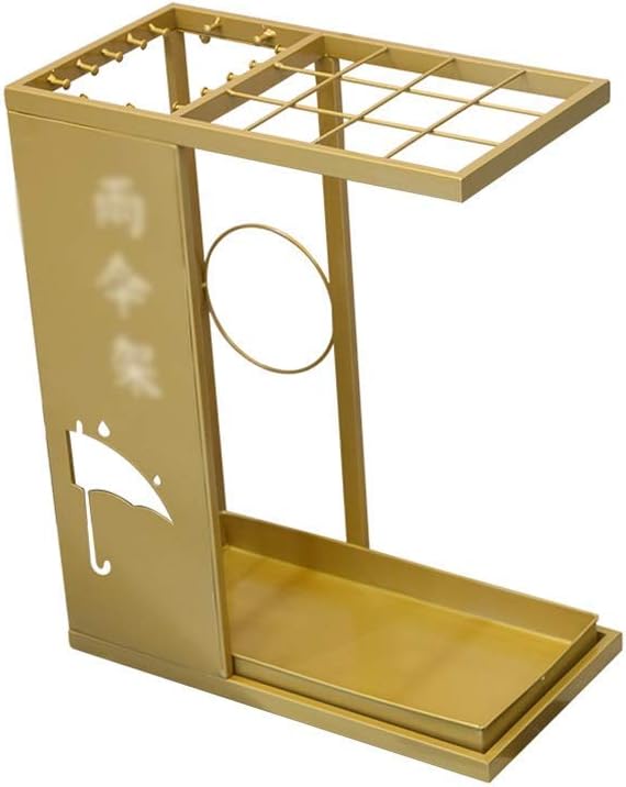 ZGYQGOO Home Umbrella Stands Metal Umbrella Stand, Hotel Lobby Storage