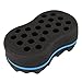 Beauty7 Two in One Double-sided Magic Twist Sponge Hair Brush for Twists, Afros, Coils, Dreadlocks Hole Diameter 10 & 16mm (1 PC)