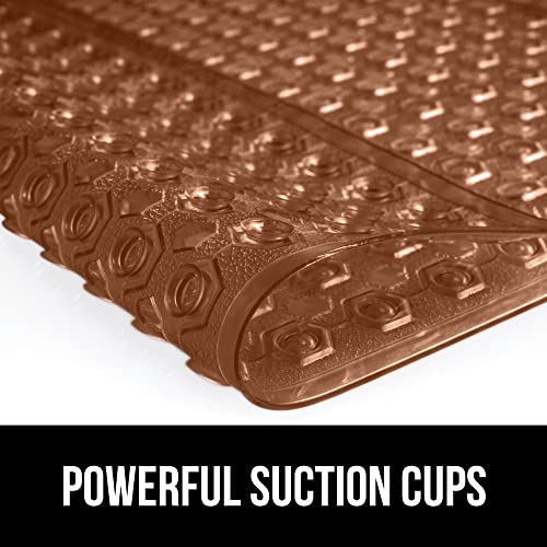 Gorilla Grip Patented Shower and Bathtub Mat, 21x21, Small Square