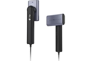 NESUGAR G9 Pro Smart Handheld Steamer for Clothes – Global Voltage Adaptation(100-240V), Palm-Sized & Lightweight (1lb), Dual Steam Modes, Easy Wrinkle Remover, Auto Shut-Off, Travel & Home Double Use (Metal)