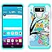 LG G6 Case, MicroP Hybrid Dual Layer Silicone Plastic Armor Defender Phone Case Cover for LG G6, Shock Absorption, Drop Protection, Rugged (Armor Green Owl)