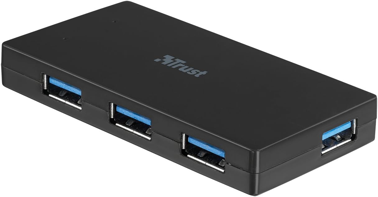 Trust 4 Port USB 3.0 Hub for PC and Laptop Amazon.co.uk Computers & Accessories