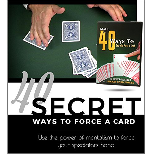 Magic Training Course - 40 Ways to Secretly Force A Card by Magic Makers - Amaze People with Your Ability to Force Someone to Pick a Specific Card