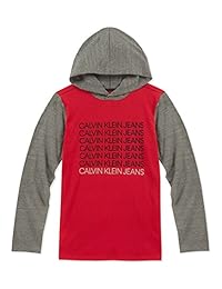 lot con capucha básica de manga larga para niños pequeños de Calvin Klein