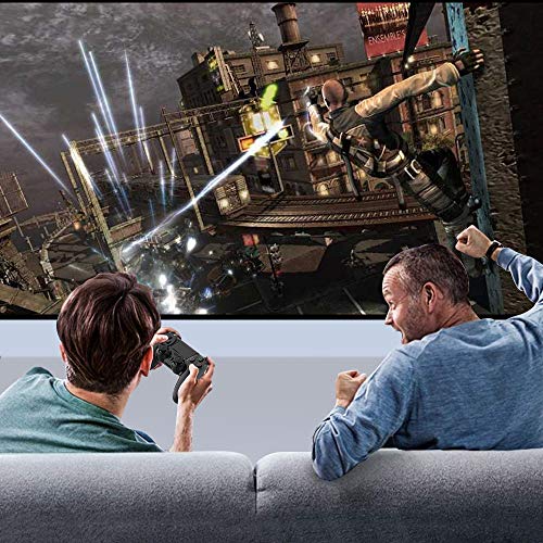 Y-Team Wireless Controller for PS4 Video Game Gamepad Controller with Motors Touchpad Joystick Audio Indicator and USB Cable for Playstation 4/Pro/Slim（Black）