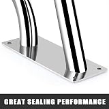 hzexun Stainless Steel Swimming Pool Hand Rail Quick Mount Base 81cm view 6