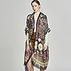 DANA XU 100% Pure Wool Women Scarf Large Size Shawl Pashmina Scarf Wrap