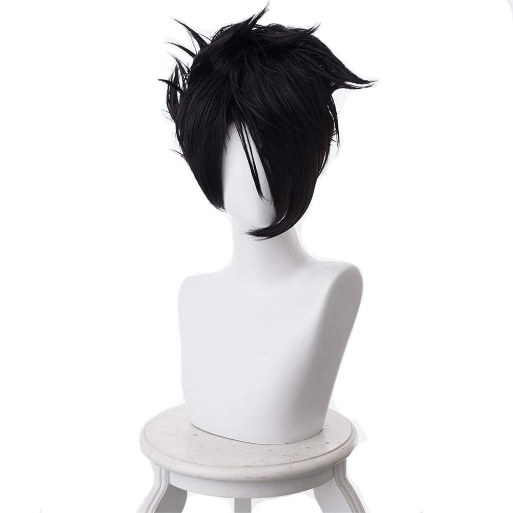 Amazon Com Xingwang Queen Anime Short Black Styled Cosplay Wig