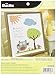 Bucilla Counted Cross Stitch Birth Record Kit, 10 by 13-Inch, Woodland Baby