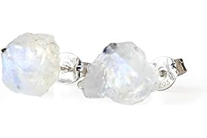 Designs by Nature Gems – Stud Earrings for Women & Men | Raw Crystal Earrings, Handcrafted Design
