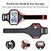 LETSCOM Running Armband for Cellphone, Smartphone Case with Key Holder Compatible with iPhone XR XS MAX 8+ 7+ 6S+ 6+ Samsung Galaxy S10+ S9+ S8+ S7 Edge