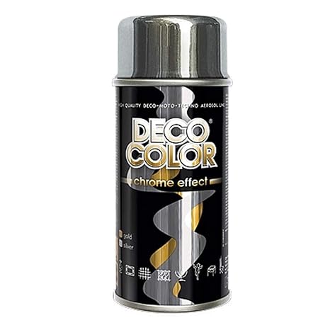 Fahrzeugteile Hoffmann DC 150ml Mini Chrome-Effect Lackspray Silber Sprühlack