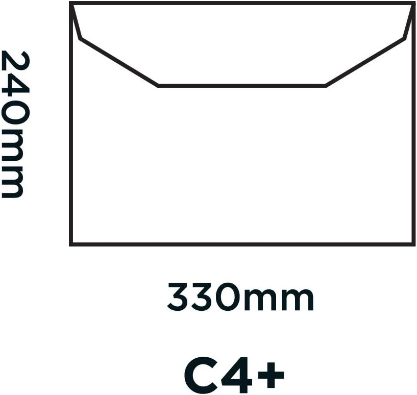 Blake Purely Everyday C4+ 240 x 330 mm 100 gsm Gummed Mailer Envelopes (9709) White - Pack of 250 - Image 3
