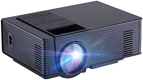 Projector ,1600 Lumens LED Full HD Mini Projector Support 1080P .Compatible with HDMI/USB/TF/VGA/AV, Multimedia Home Theater LCD Video Projector