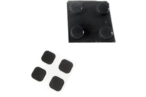 Replacement for New 3ds XL Console Front Back Screw Rubber Feet Cover Upper Screws