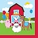 Farm House Fun Barnyard Animals Birthday Party Supplies Set Plates Napkins Cups Kit for 16 by Creative Converting