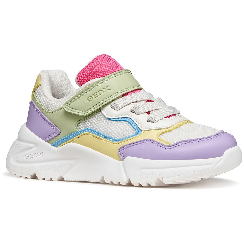 Geox JUNIOR Girl J Loftus Girl B Sneakers Multicolour/White 29_EU 2