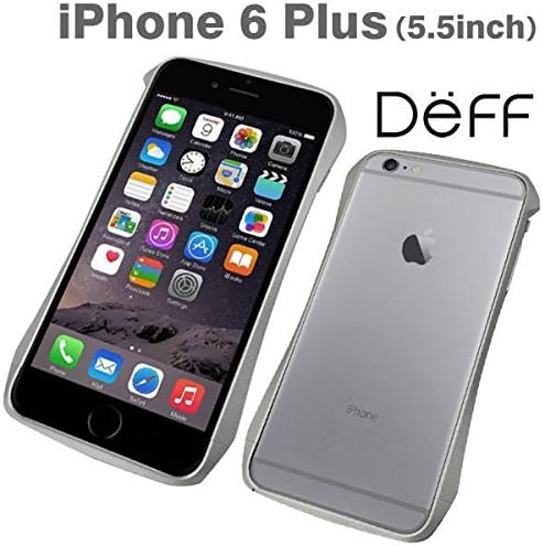 Cleave Aluminum Hard Shiny Stylish Sleek Bumper Case for iPhone 6 Plus (Graphite)
