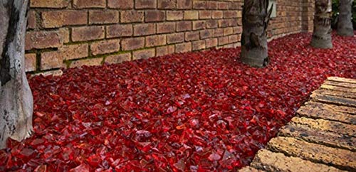 Margo Garden Products DFG10-L010S Red Dragon 10 lb Landscape Glass 1/4